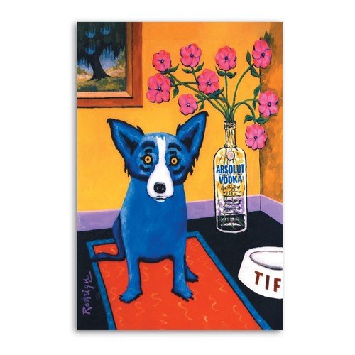 Blue dog george rodriguez - dog,